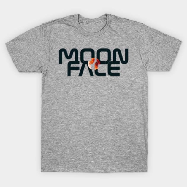 MOON FACE T-Shirt by afternoontees